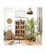 Lot de 3 Cagettes en Bois Brothers 35cm Naturel-5