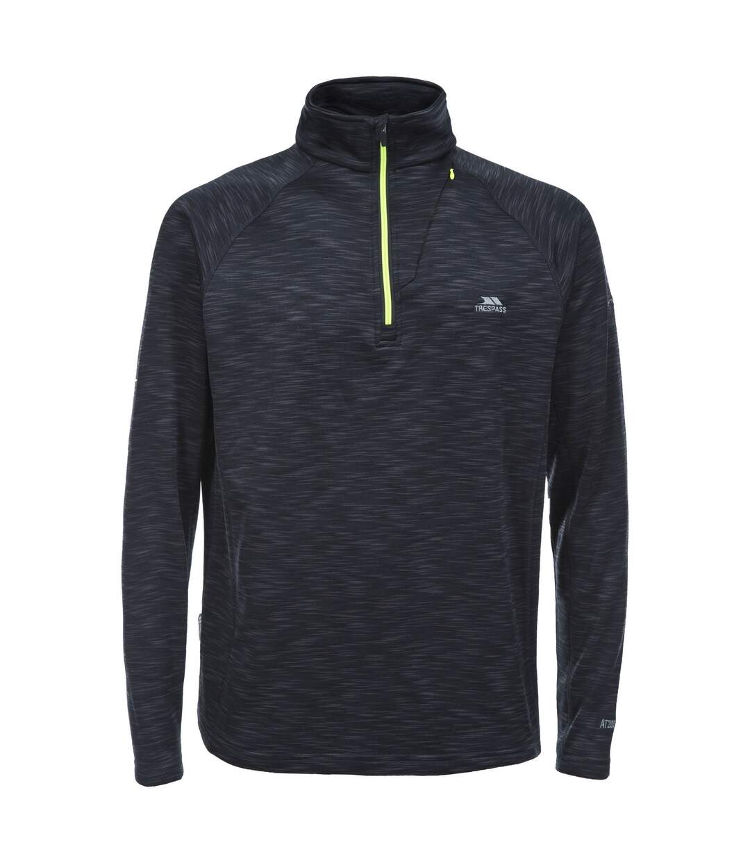 Polaire Collins Homme Noir Chiné Trespass-2