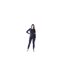 Womens/ladies Rado Leggings Black Martes-1