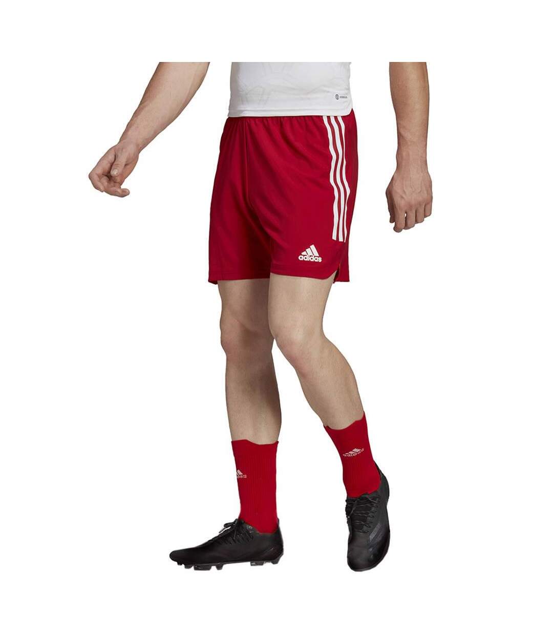 Short Condivo Homme Rouge Adidas-1