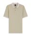 Polo Manches Courtes Motif/style Logo Homme Beige Boss-1