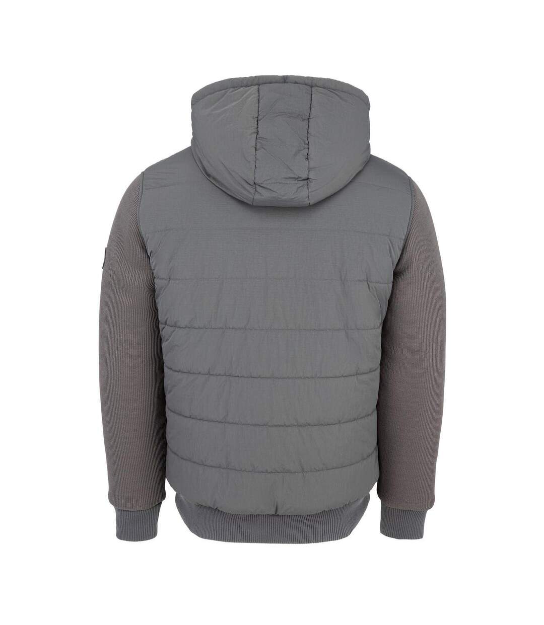 Mens Sartorial Padded Jacket Charcoal Firetrap-2