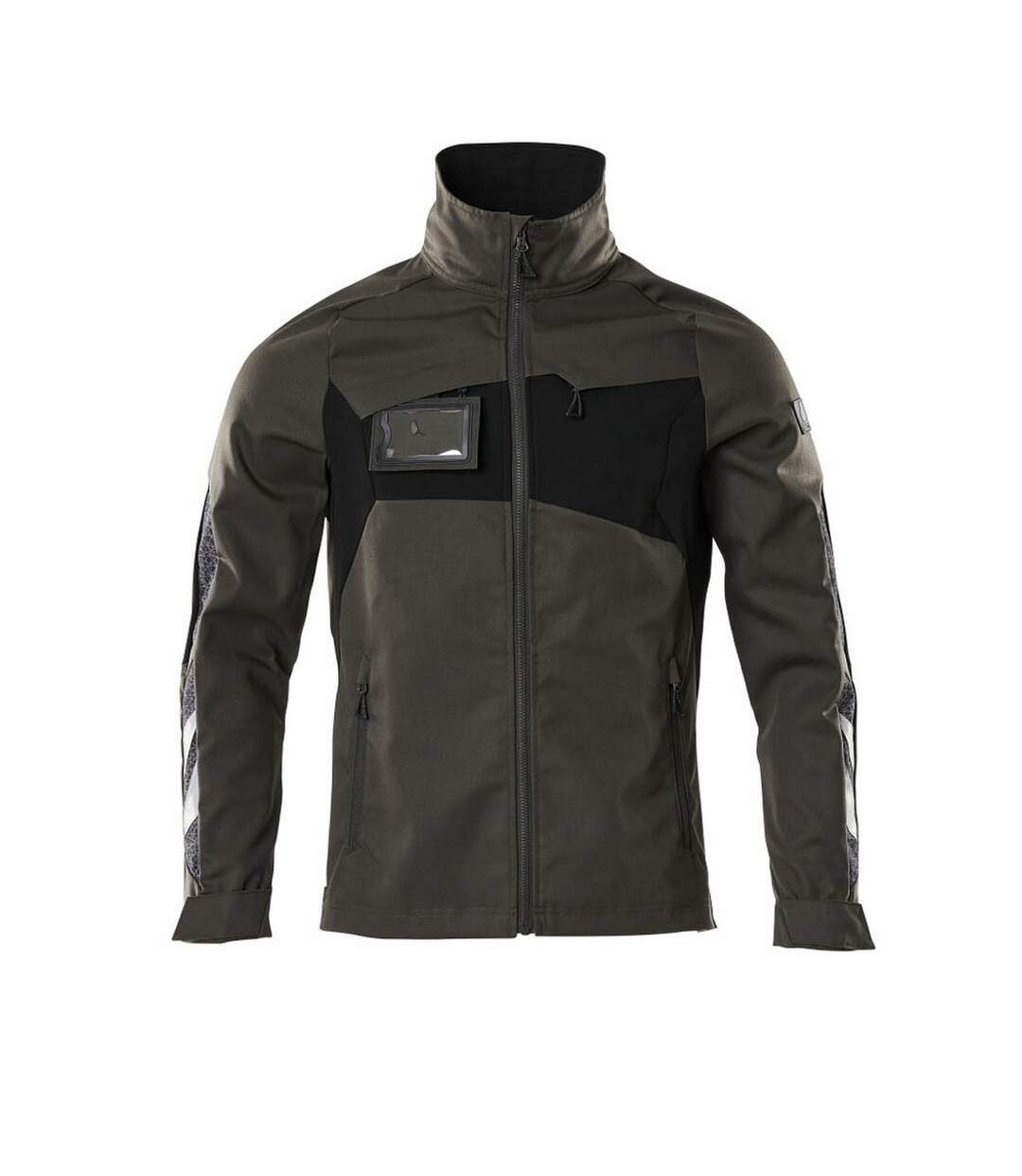 Mens Accelerate Stretch Jacket Dark Anthracite Black Mascot-1