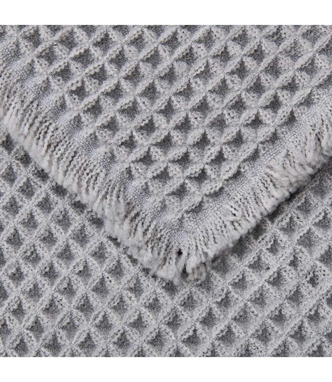 Tapis de Bain Waffle 50x80cm Gris-3