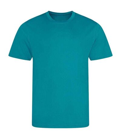 T-shirt just cool homme bleu turquoise Awdis