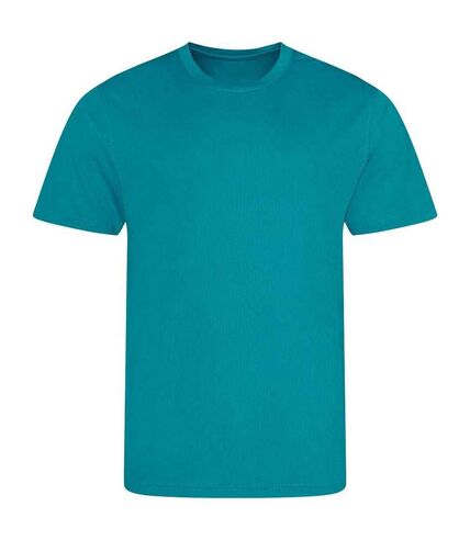 T-shirt just cool homme bleu turquoise Awdis