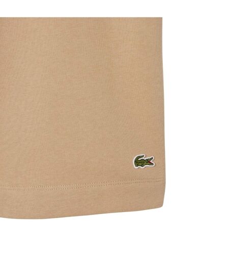 Mens Fleece Regular Shorts Beige Lacoste