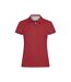 Womens/ladies Advantage Premium Polo Shirt Red Cutter & Buck-1