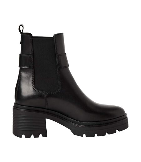 Bottine à Talon Chelsea Cuir Tamaris