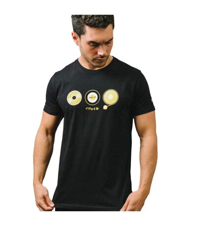 T-shirt A Way Of Life Homme Noir Lambretta
