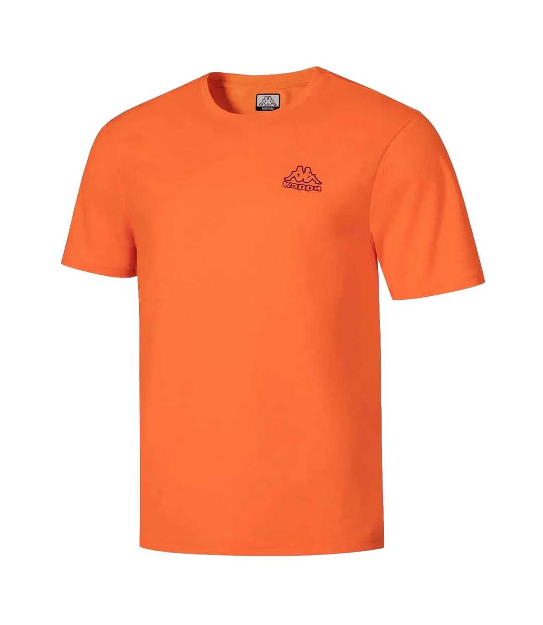 Mens Regular T-shirt Orange Kappa-4
