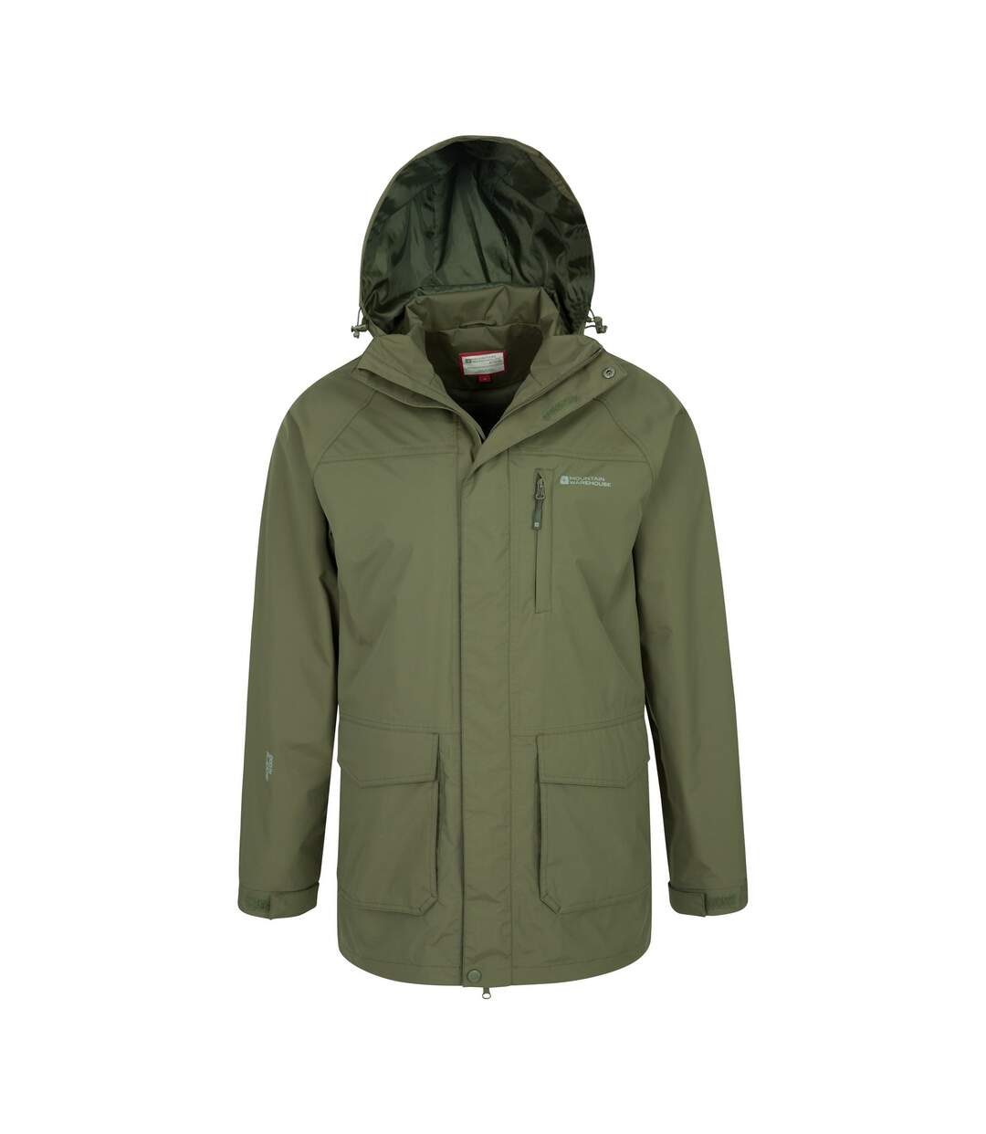 Veste imperméable glacier homme vert Mountain Warehouse Mountain Warehouse