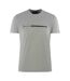 T-shirt Motif Fendu London Homme Gris Aquascutum-1