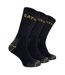 Mens 3 Pack Real Work Cotton Socks-1