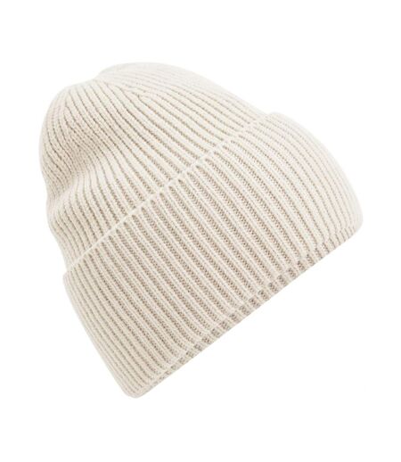 Bonnet Oversize À Manchettes Blanc Cassé Beechfield