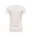 T-Shirt blanc/marine femme jdy paris-2