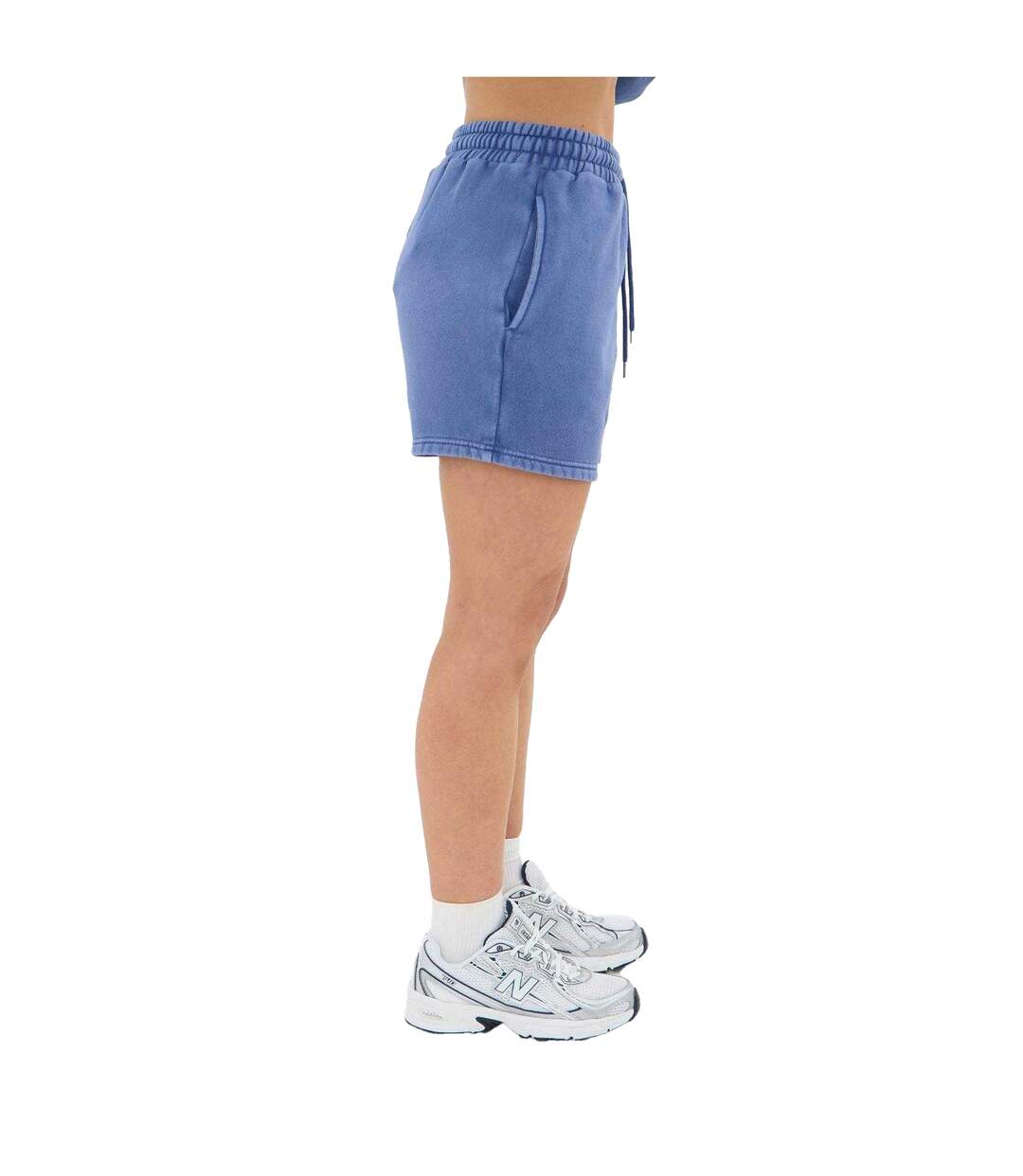 Short Motif/style Délavé Femme Bleu Ciel I Saw It First-4