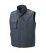 Gilet Sans Manches De Travail Homme Gris Russell-2