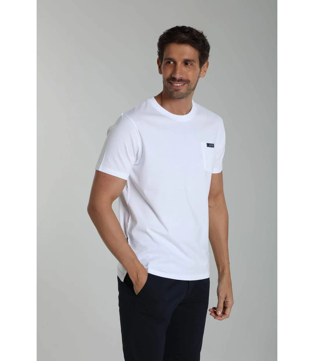 T-shirt manches courtes coton POCK-2