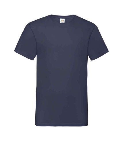 T-shirt valueweight homme bleu marine foncé Fruit of the Loom