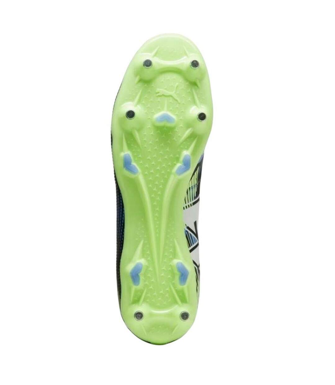 Chaussures De Foot Pour Terrain Ferme Future Match Homme Bleu Puma-4