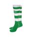 Mens hooped sock leg emerald/white Umbro-1