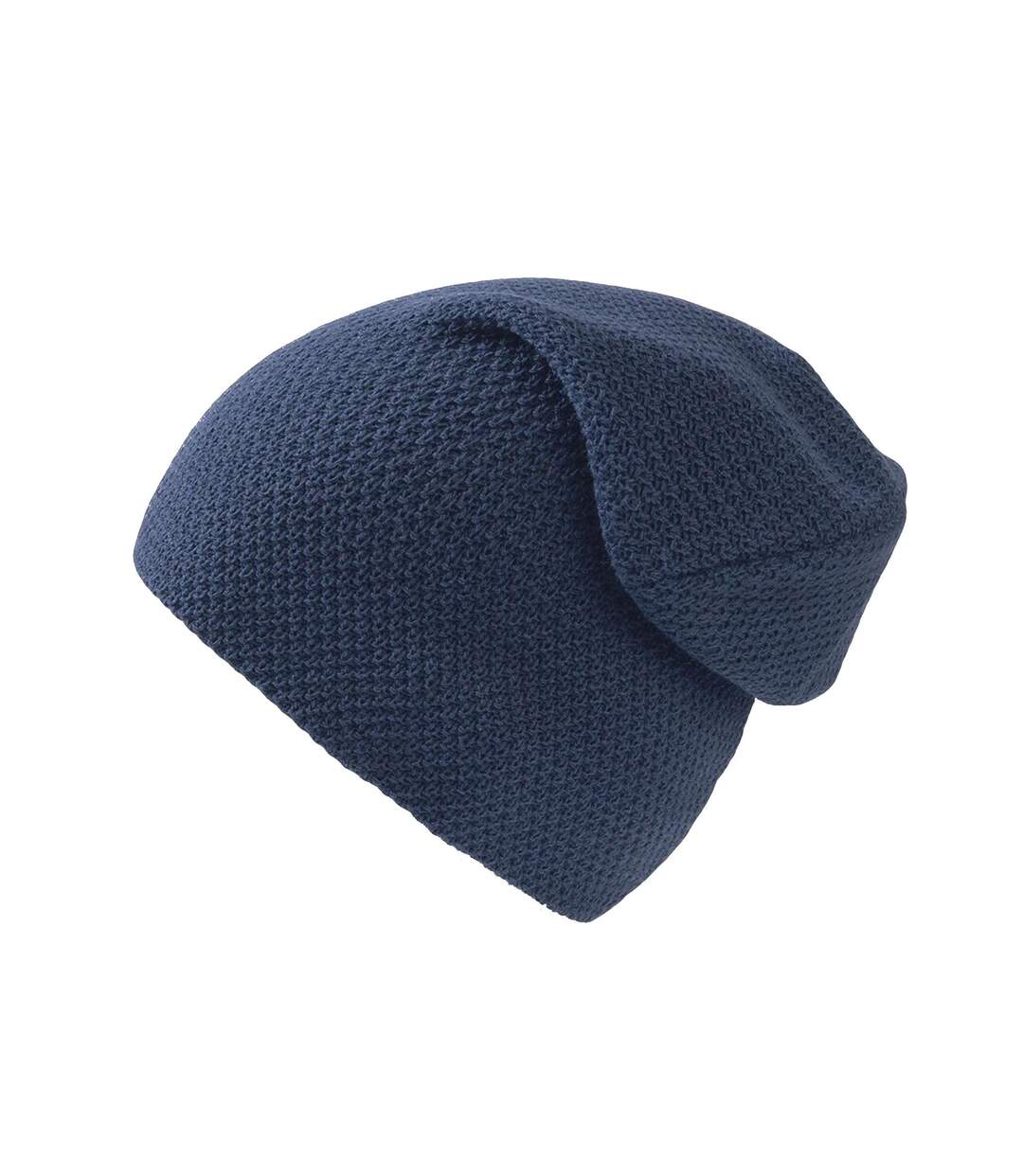 Bonnet Gaufré Snobby Mixte Bleu Marine Atlantis-2