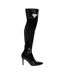 Bottes hauteur genoux lexi femme noir Where´s That From-1