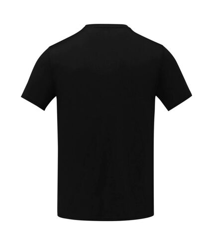 Elevate Mens Kratos Cool Fit Short-Sleeved T-Shirt (Solid Black)