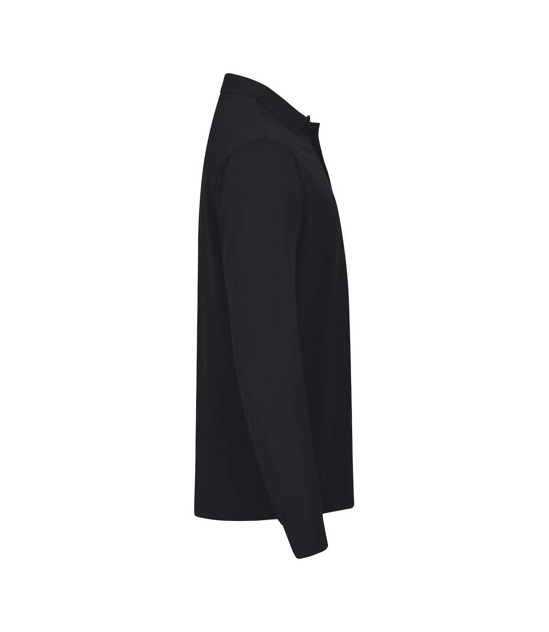 Polo Manches Longues Manhattan Homme Noir Clique-4