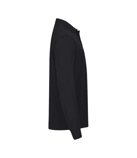 Polo Manches Longues Manhattan Homme Noir Clique