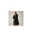Womens/ladies Altoro Longline Padded Jacket Black Mocha Regatta-1