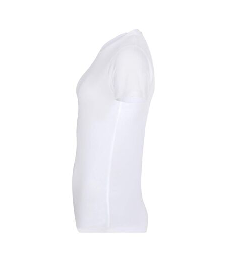 T-shirt Sport Femmes Blanc AWDis