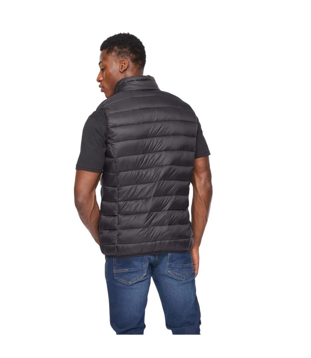 Veste sans manches gattering homme noir Crosshatch-2