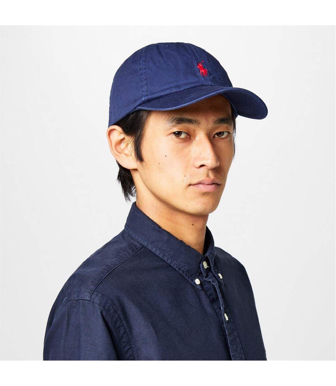 Casquette De Baseball Polo Bleu Marine Rouge Ralph Lauren-2
