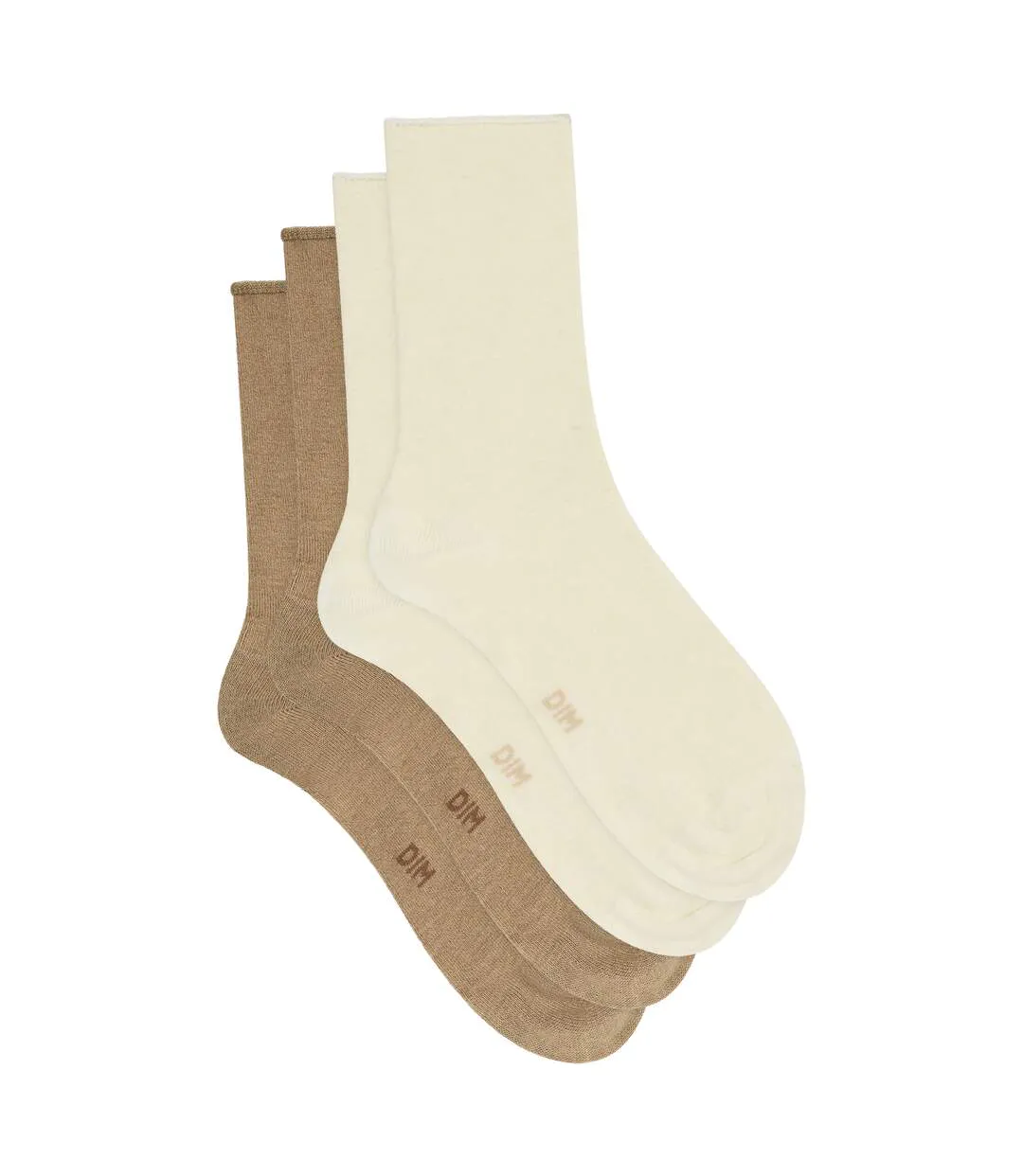 Lot de 2 Paires de Mi-Chaussettes Modal-3
