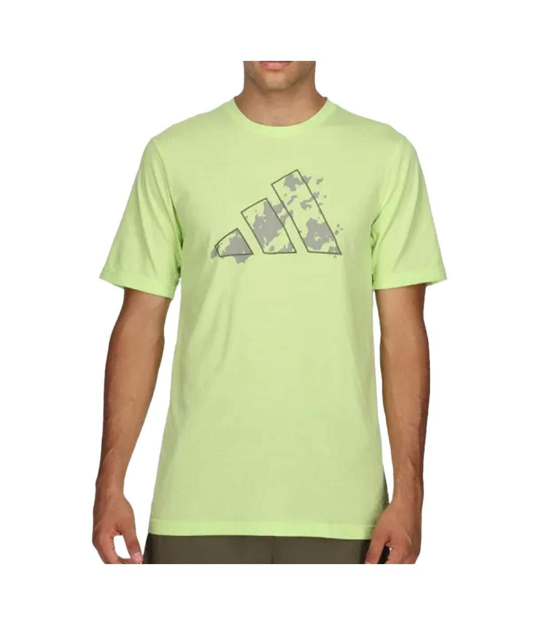 T-shirt vert homme adidas trail essentials - l-1