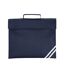 Quadra Classic Reflective Book Bag (French Navy) (One Size)