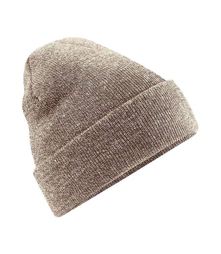 Beechfield Soft Feel Knitted Winter Hat (Heather Oatmeal) - UTRW210
