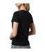 Womens/ladies Graphic Print T-shirt Black Levis-3