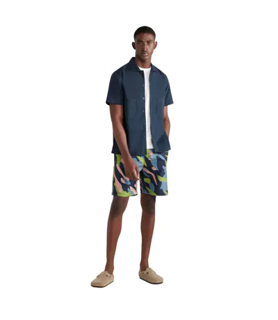Chemise Rodney Homme Bleu Marine Farah