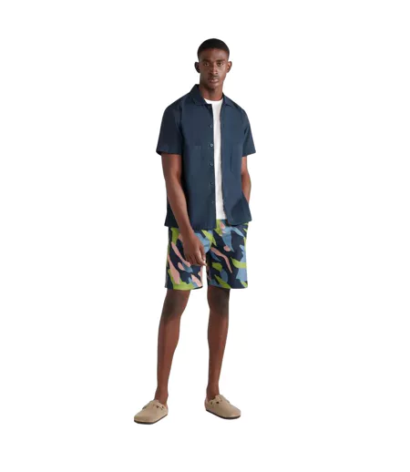 Chemise Rodney Homme Bleu Marine Farah