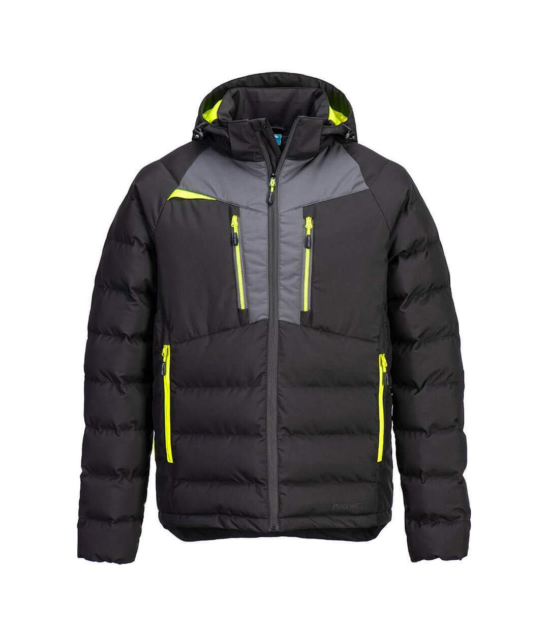 Mens Dx4 Insulated Padded Jacket Black Portwest-2
