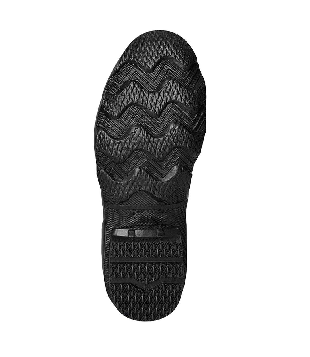 Mens Argyll Mid Cut Wellington Boots Black Hunter-4