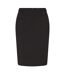 Jupe Droite Décontracté Vilea Femme Noir Boss-1