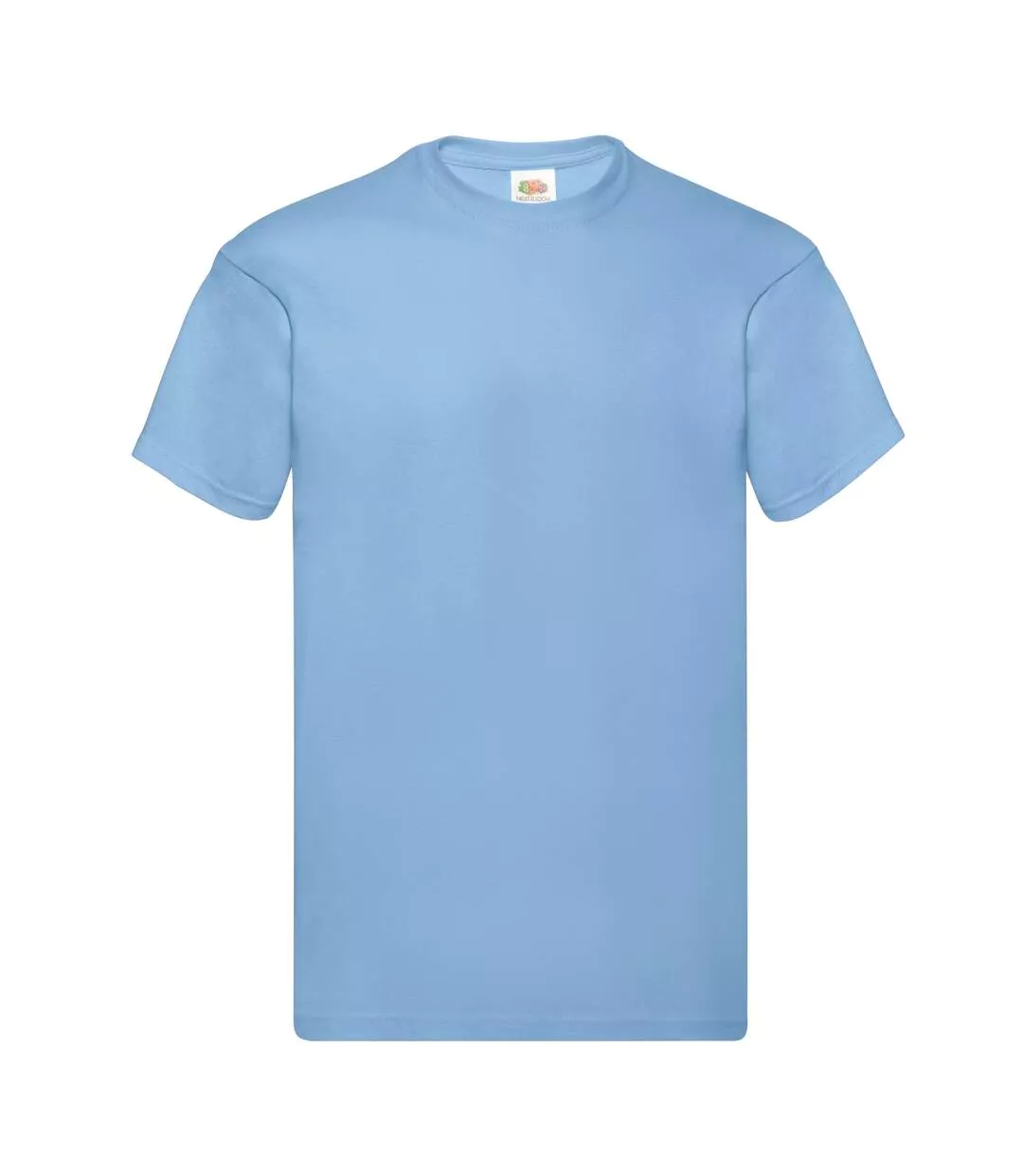 T-shirt Original Homme Bleu Ciel Fruit Of The Loom-1