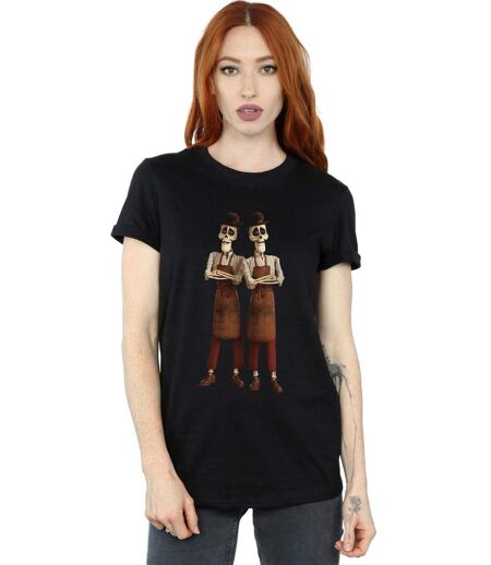 Disney - T-shirt COCO OSCAR AND FELIPE TWIN BROTHERS - Femme (Noir) - UTBI16582