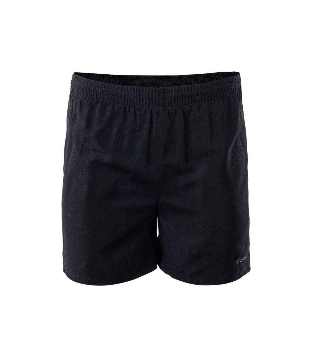 Short Motif/style Logo Brodé Solme Homme Noir Hi-Tec-1