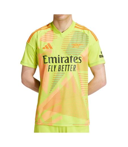 Arsenal maillot de gardien jaune homme adidas 24/25