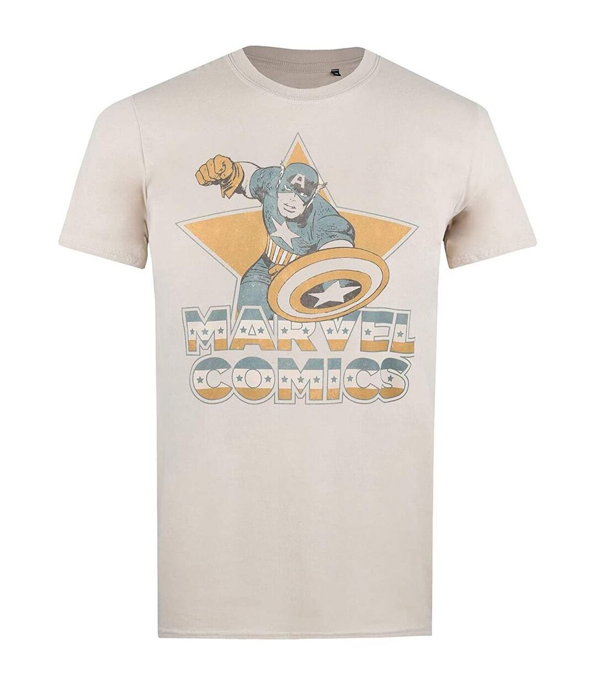 Marvel - T-shirt - Homme (Beige) - UTTV1736